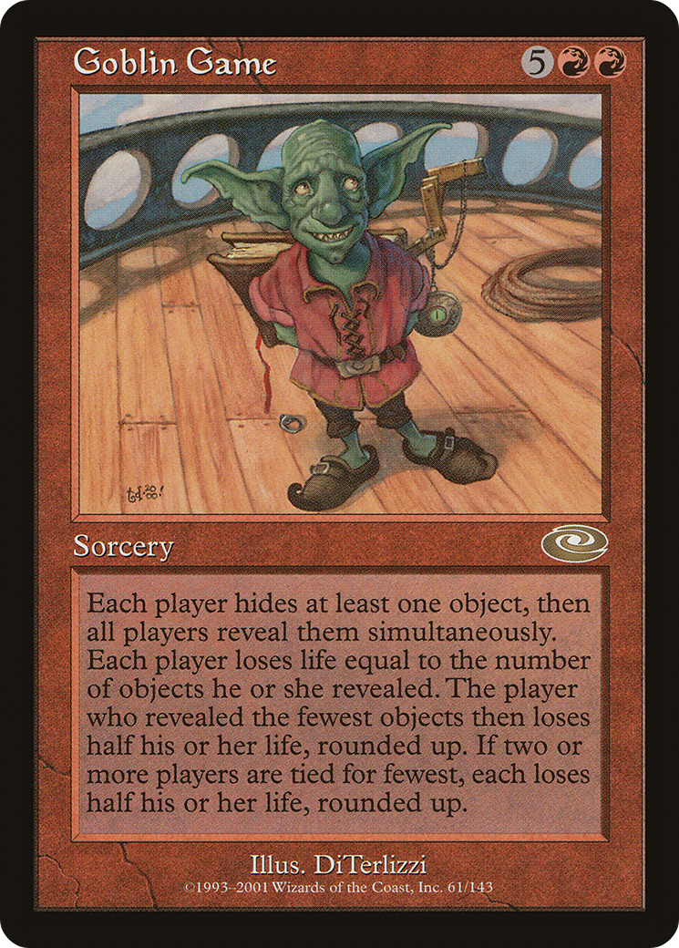 Image of Goblin Game (PLS-061) - Planeshift Foil