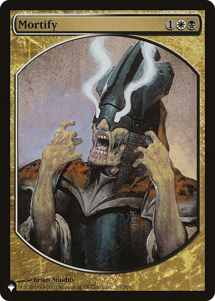 Image of Mortify (P07) (LIST-7-MAR) - The List