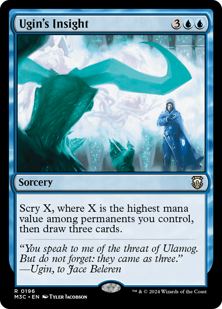 Image of Ugin's Insight (M3C-196) - Modern Horizons 3 Commander