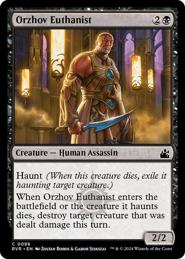 Image of Orzhov Euthanist (RVR-088) - Ravnica Remastered