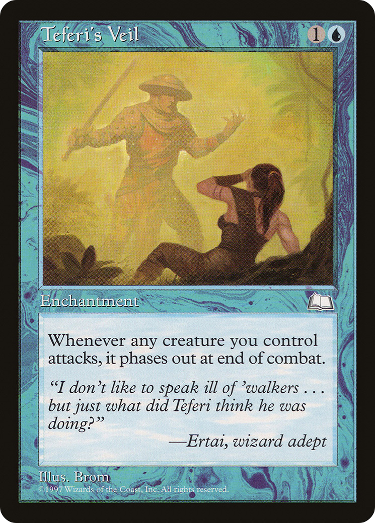 Image of Teferi's Veil (WTH-) - Weatherlight