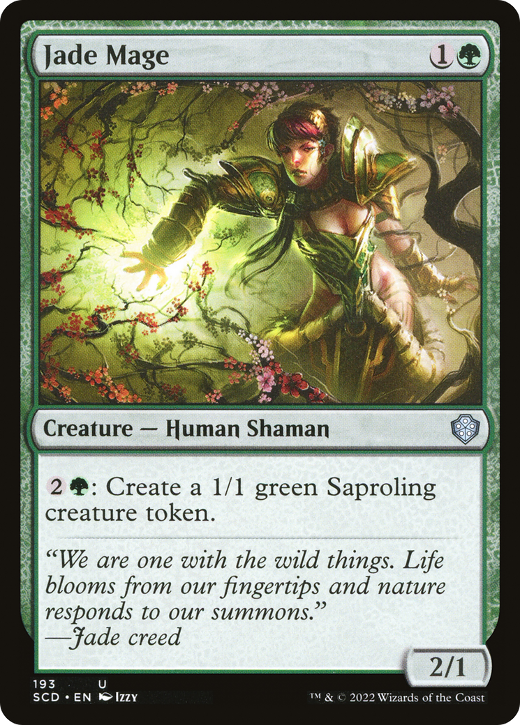 Image of Jade Mage (SCD-193) - Starter Commander Decks