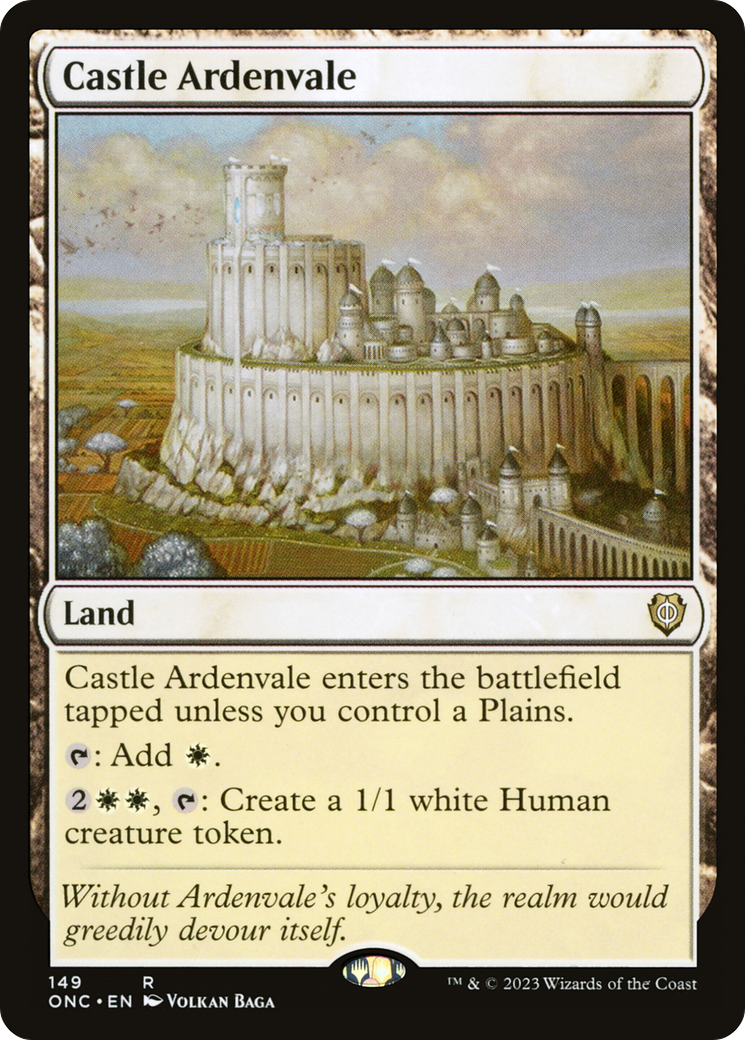 Image of Castle Ardenvale (ONC-149) - Phyrexia: All Will Be One Commander