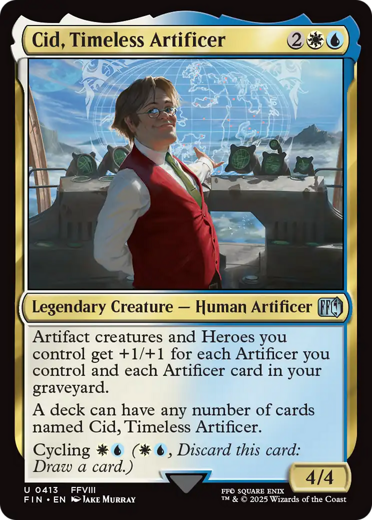 Image of Cid, Timeless Artificer (0413) (FIN-413) - FINAL FANTASY