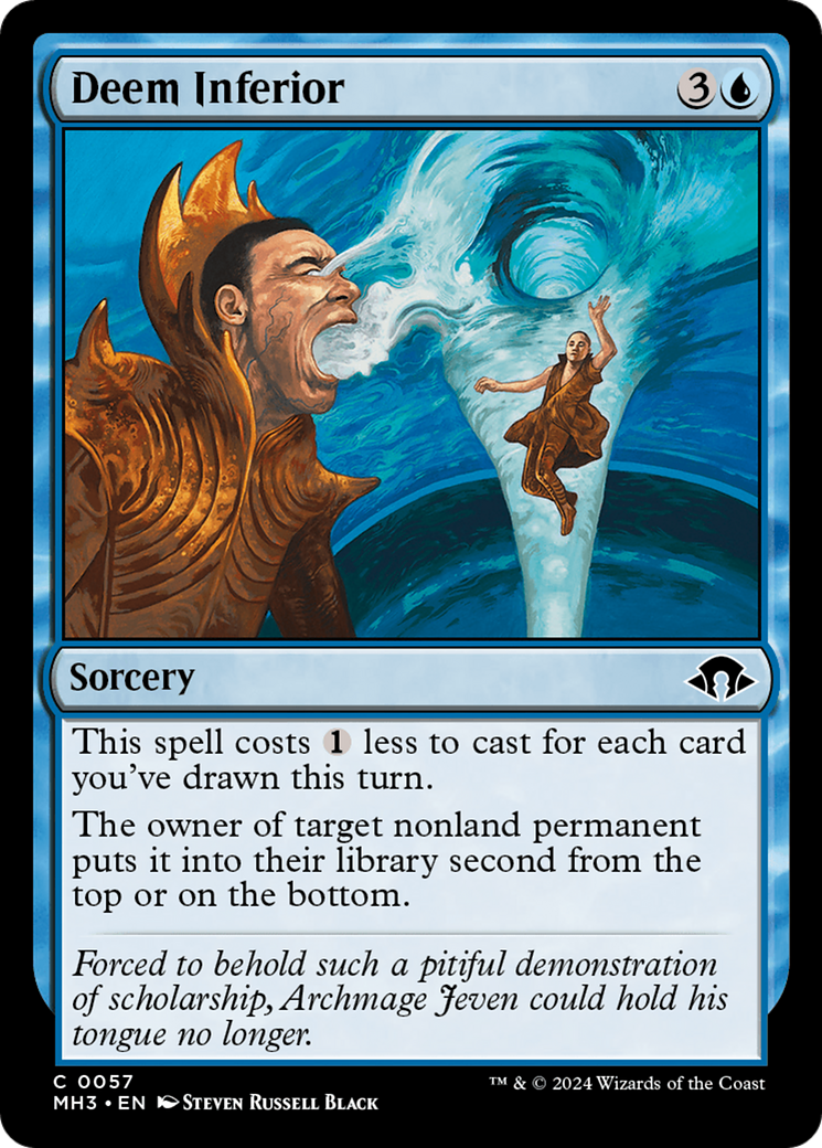 Image of Deem Inferior (MH3-057) - Modern Horizons 3 Foil