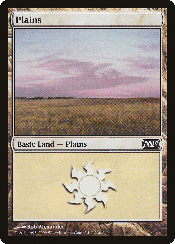 Image of Plains (230) (M10-230) - Magic 2010