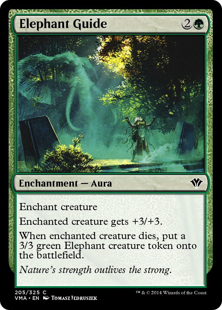 Image of Elephant Guide (VMA-205) - Vintage Masters Foil
