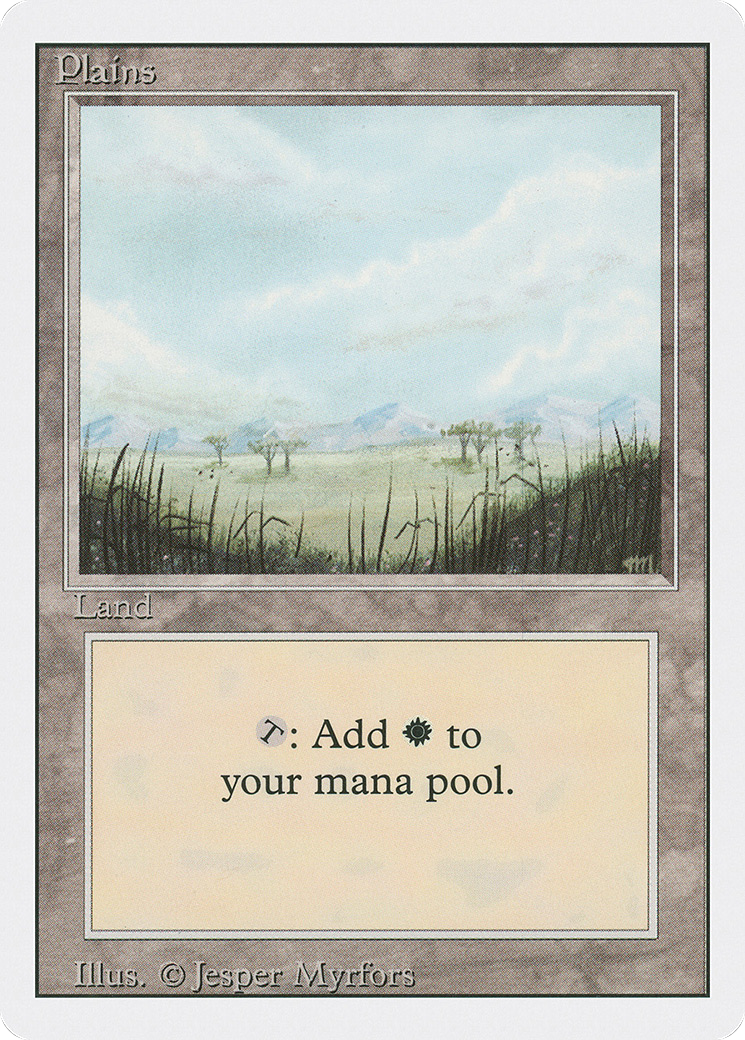 Image of Plains (B) (3ED-294) - Revised Edition