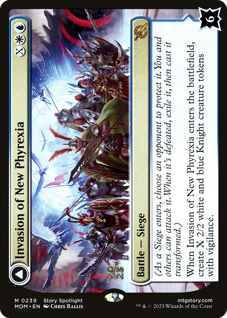 Image of Invasion of New Phyrexia (PRE-239) - March of the Machine Promos Foil