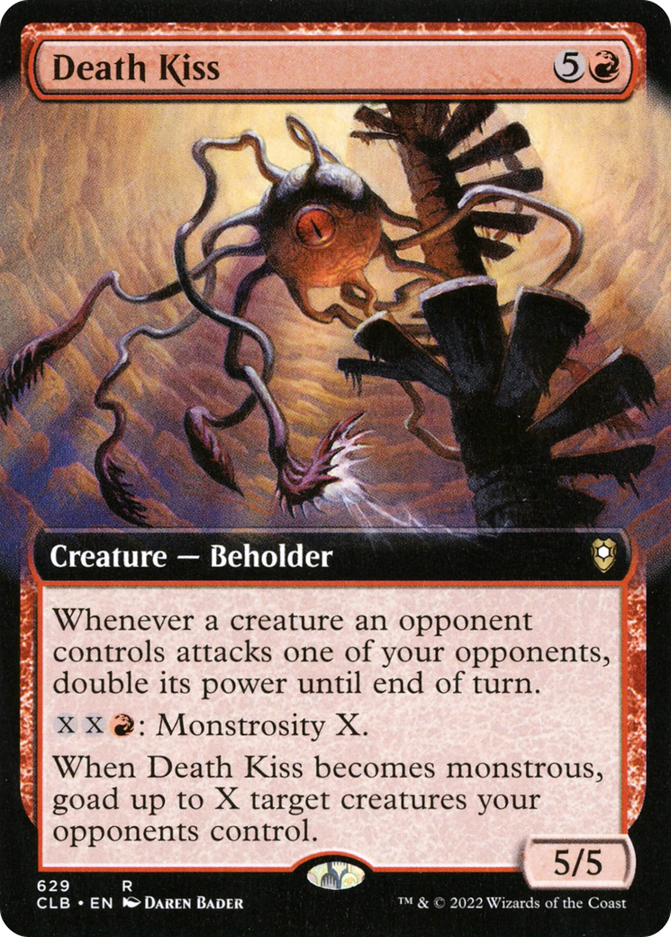 Image of Death Kiss (Extended Art) (CLB-629) - Commander Legends: Battle for Baldur's Gate: (Extended Art)