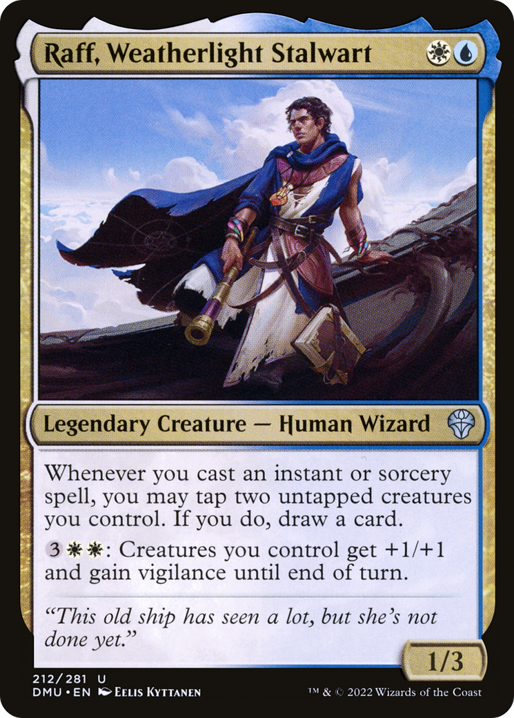 Image of Raff, Weatherlight Stalwart (DMU-212) - Dominaria United
