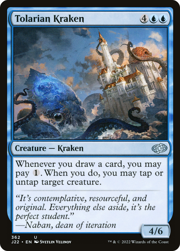 Image of Tolarian Kraken (J22-362) - Jumpstart 2022