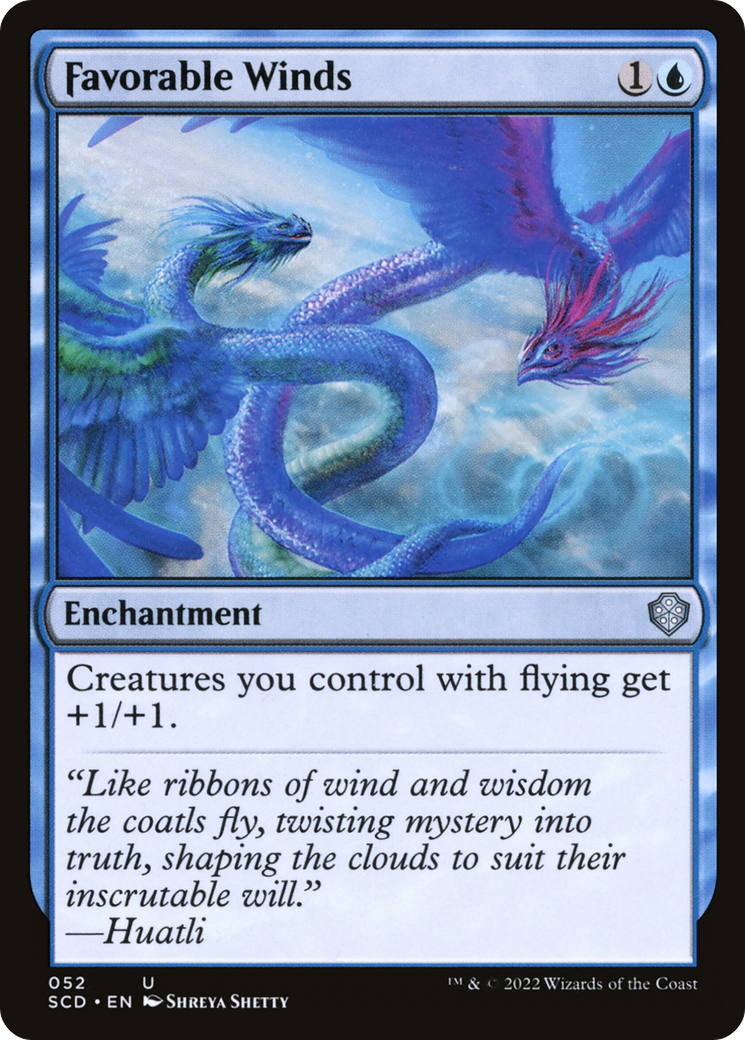 Image of Favorable Winds (SCD-052) - Starter Commander Decks