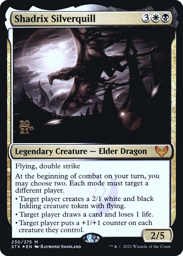 Image of Shadrix Silverquill (PRE-230) - Strixhaven: School of Mages Promos Foil