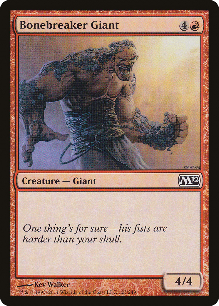 Image of Bonebreaker Giant (M12-123) - Magic 2012