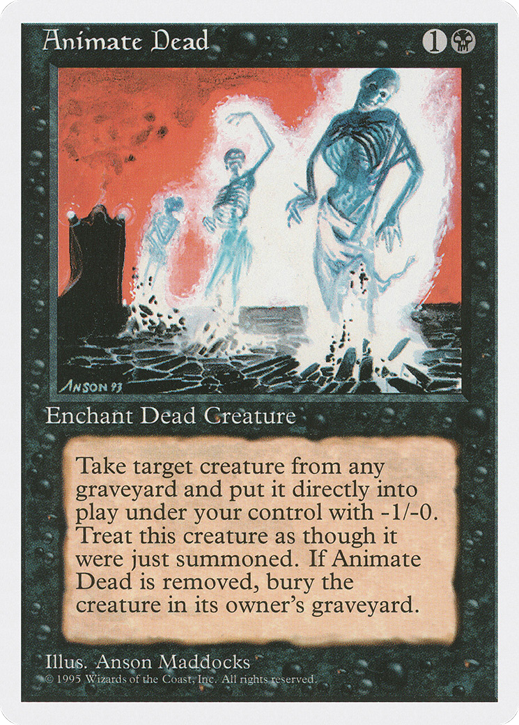 Image of Animate Dead (4ED-002) - Fourth Edition