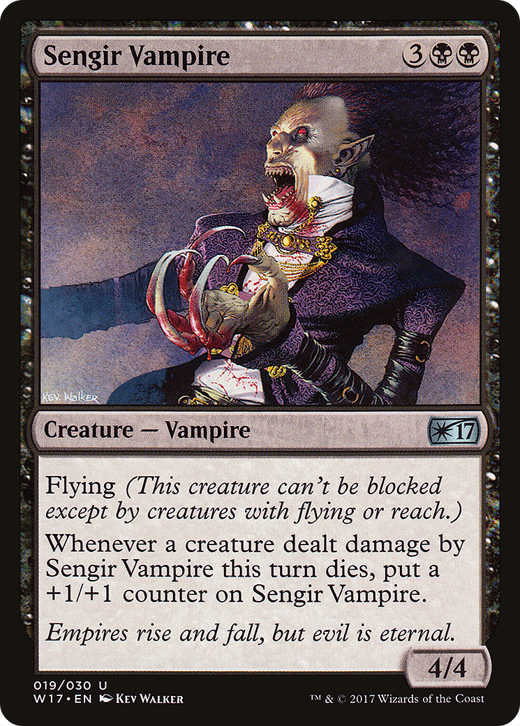 Image of Sengir Vampire (W17-019) - Welcome Deck 2017