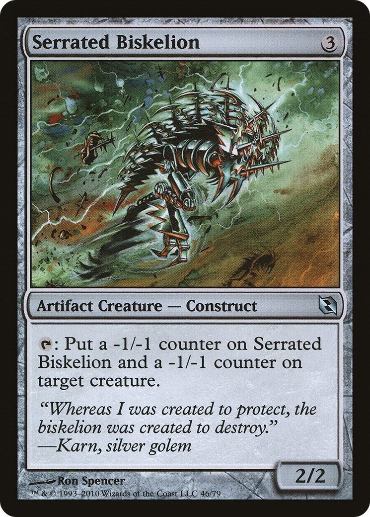 Image of Serrated Biskelion (DDF-046) - Duel Decks: Elspeth vs. Tezzeret