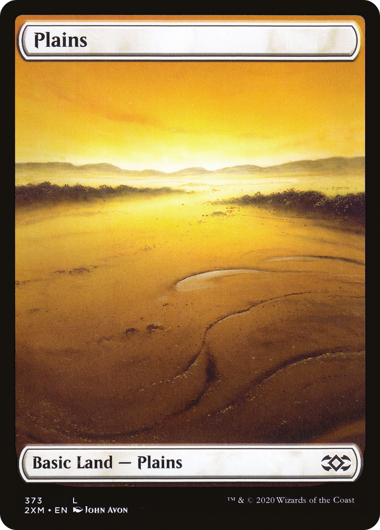 Image of Plains (373) (2XM-373) - Double Masters Foil