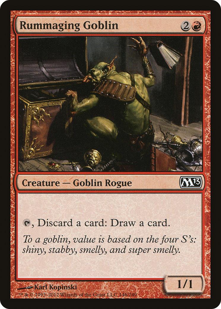 Image of Rummaging Goblin (M13-146) - Magic 2013