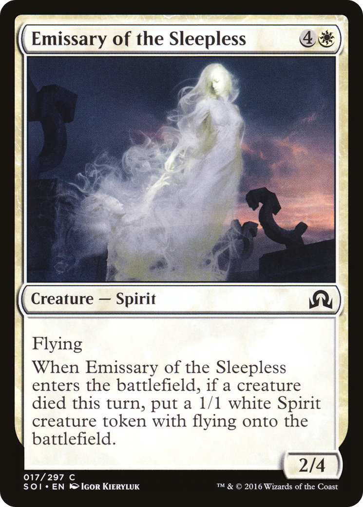Image of Emissary of the Sleepless (SOI-017) - Shadows over Innistrad