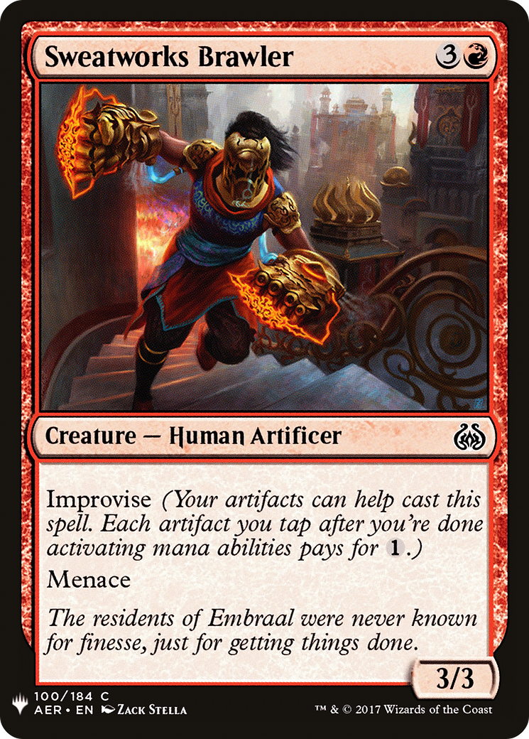 Image of Sweatworks Brawler (LIST-AER-100) - The List