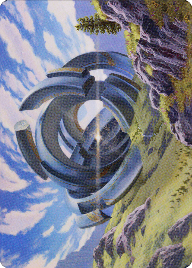 Image of Thran Portal // Thran Portal (ADMU-060) - Dominaria United Art Series (Borderless) Foil