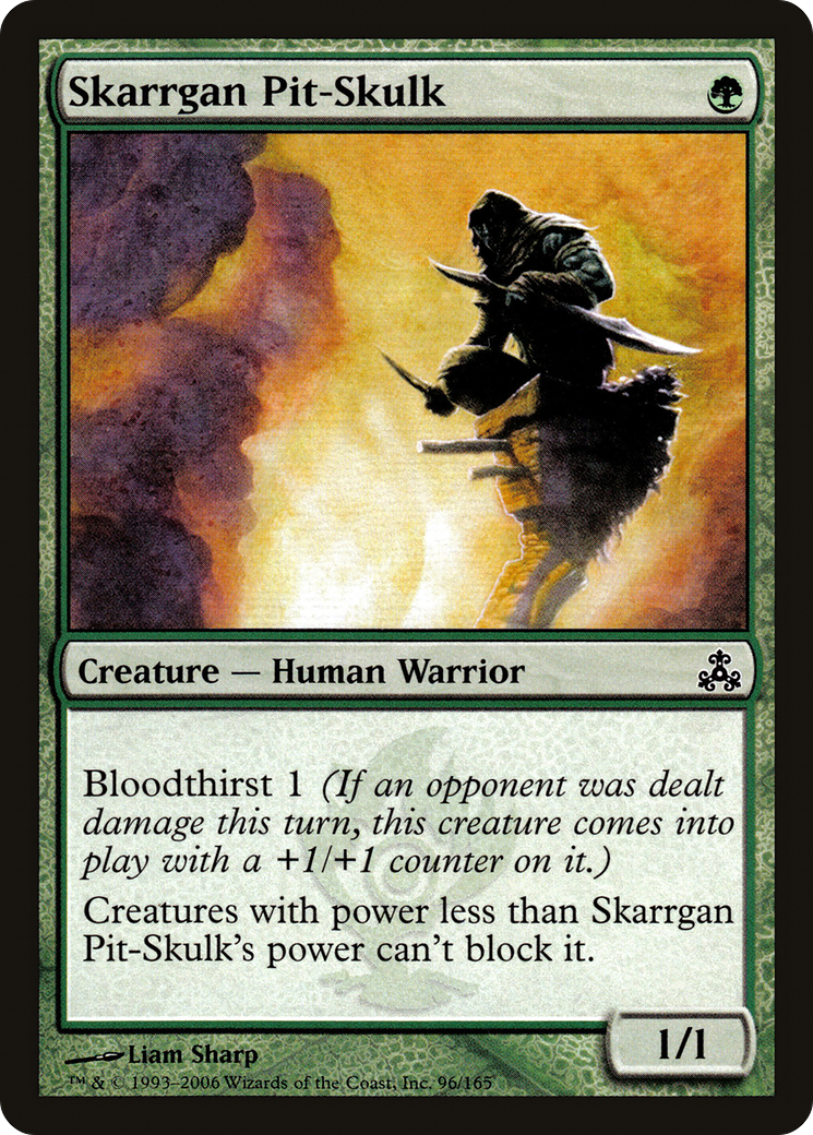 Image of Skarrgan Pit-Skulk (GPT-096) - Guildpact Foil