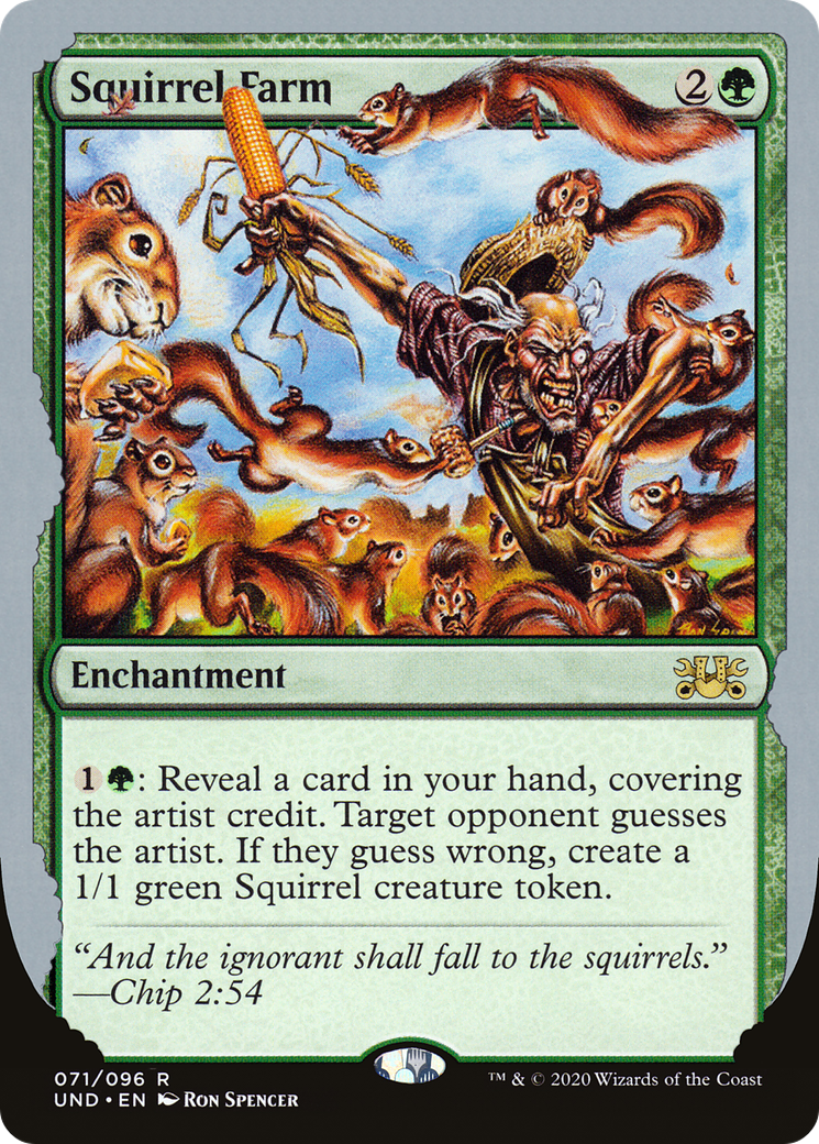 Image of Squirrel Farm (UND-071) - Unsanctioned