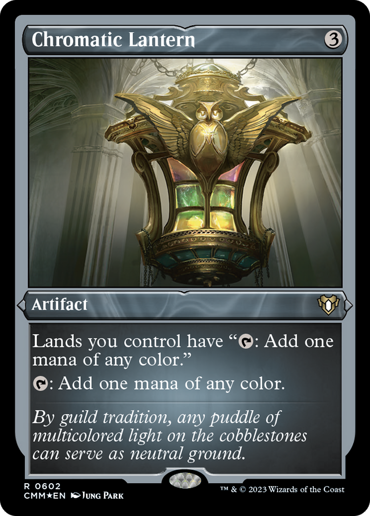 Image of Chromatic Lantern (CMM-602) - Commander Masters Etched Foil