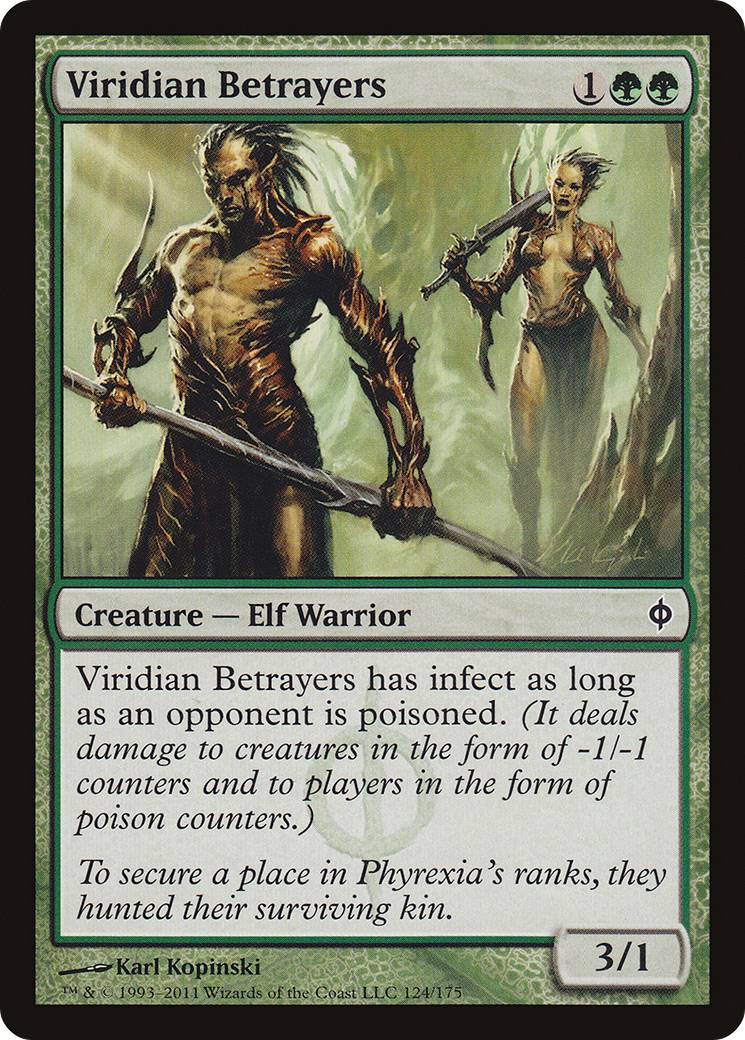 Image of Viridian Betrayers (NPH-124) - New Phyrexia