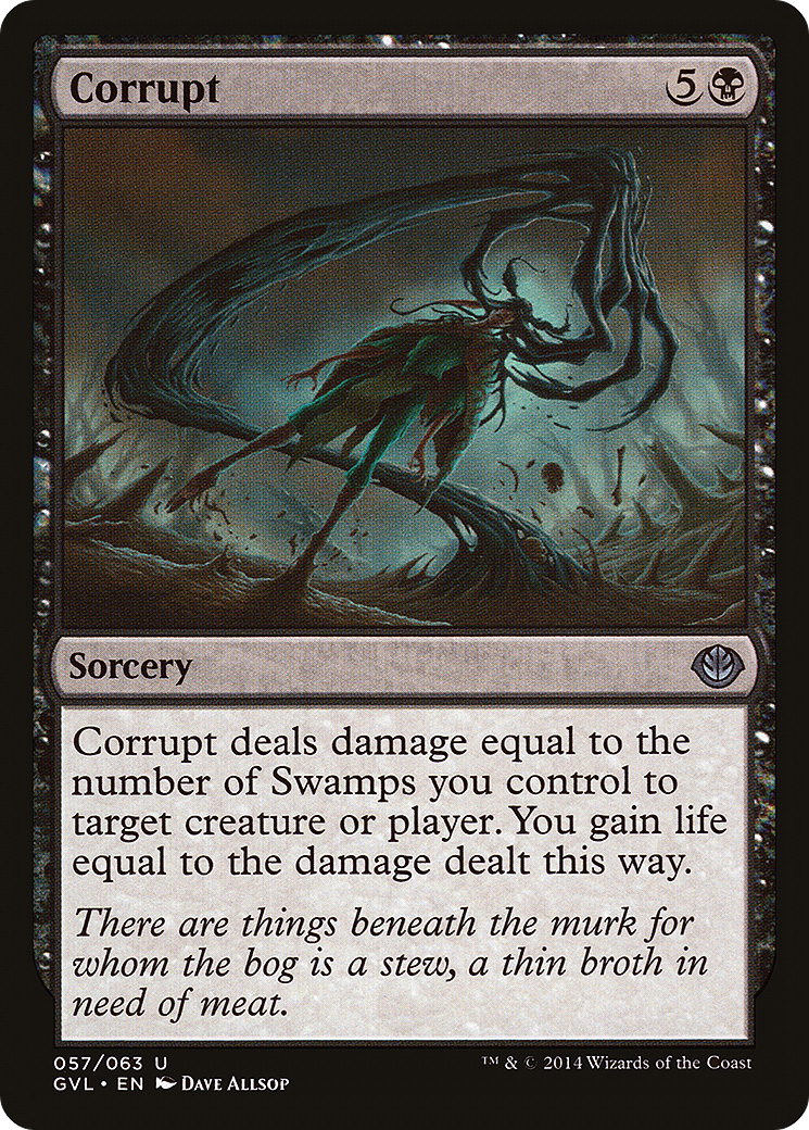 Image of Corrupt (GVL) (DD3-057) - Duel Decks Anthology: Garruk vs. Liliana