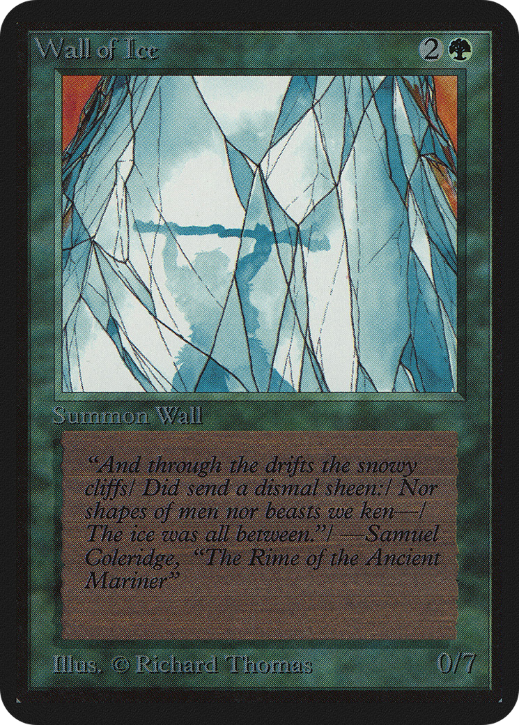 Image of Wall of Ice (LEA-) - Limited Edition Alpha