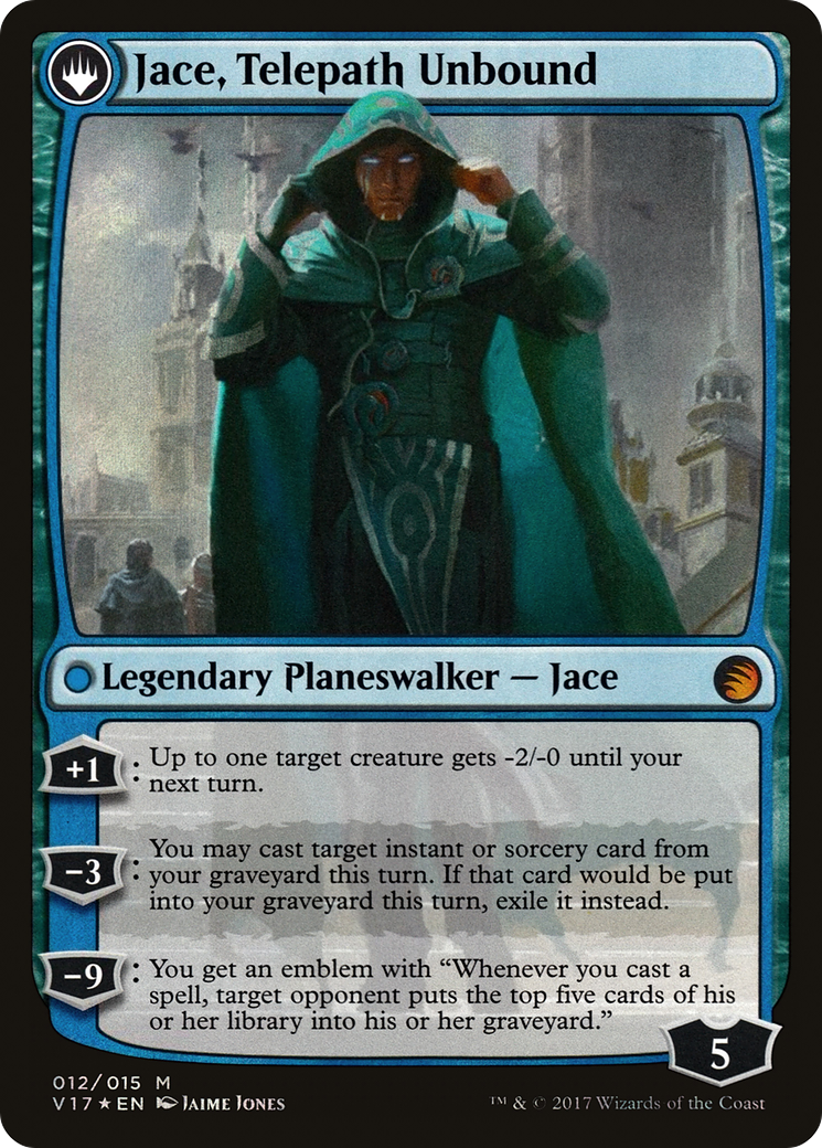 Image of Jace, Vryn's Prodigy (V17-012) - From the Vault: Transform: (originpwdfc) Foil