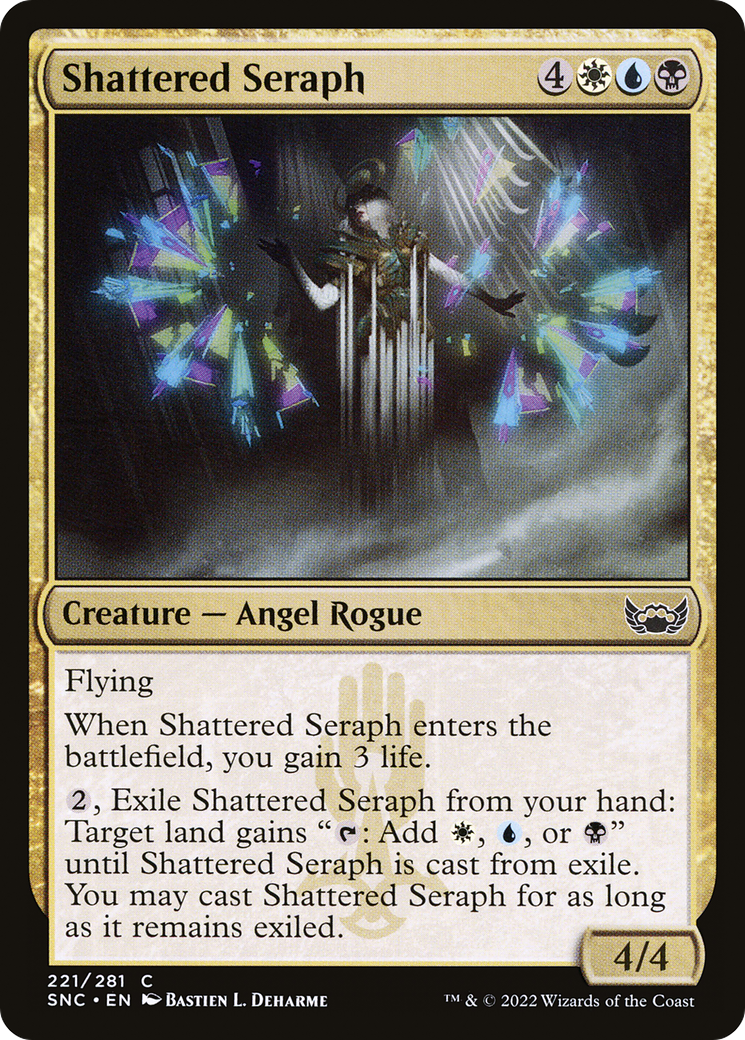 Image of Shattered Seraph (SNC-221) - Streets of New Capenna
