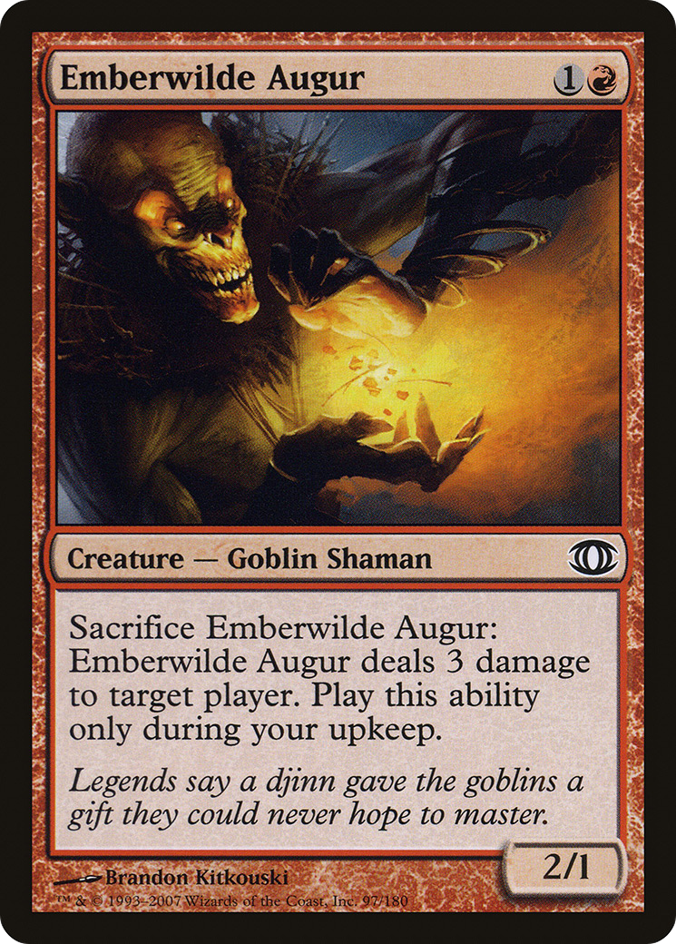 Image of Emberwilde Augur (FUT-097) - Future Sight Foil