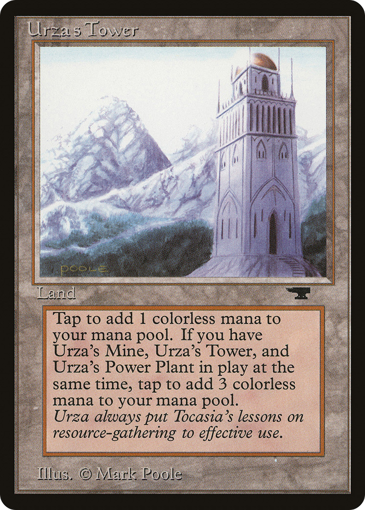 Image of Urza's Tower (Mountains) (ATQ-) - Antiquities