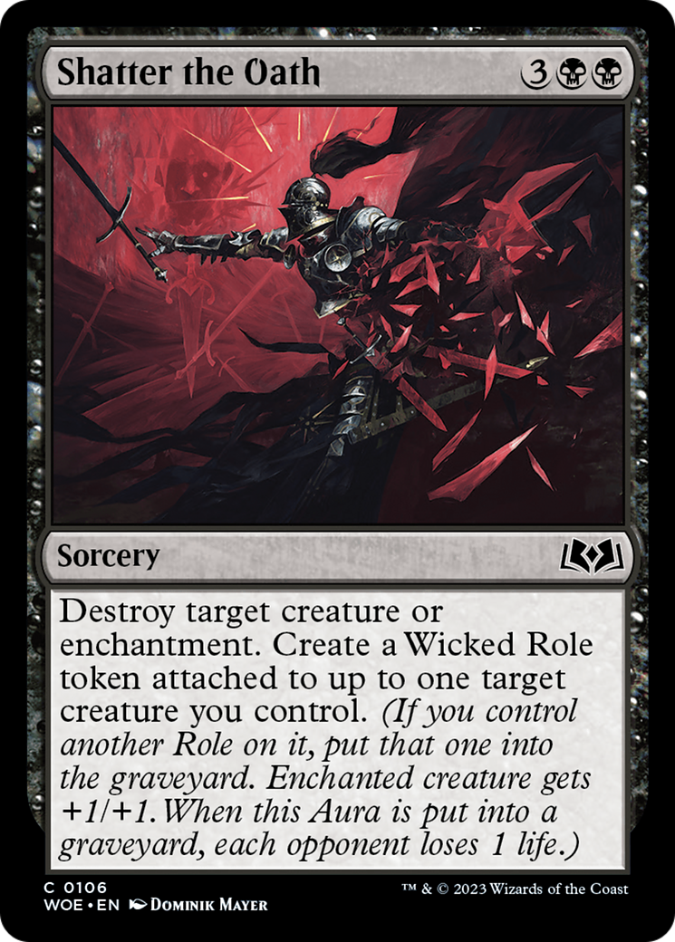 Image of Shatter the Oath (WOE-106) - Wilds of Eldraine