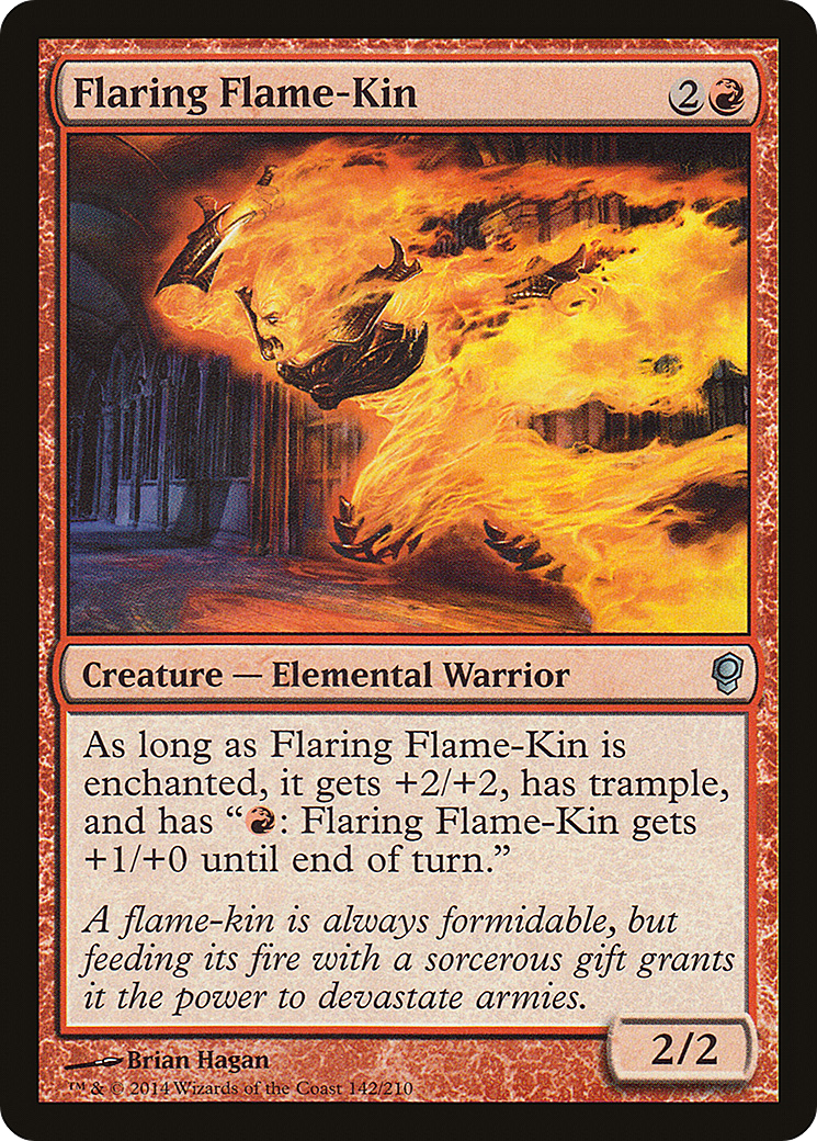 Image of Flaring Flame-Kin (CNS-142) - Conspiracy Foil
