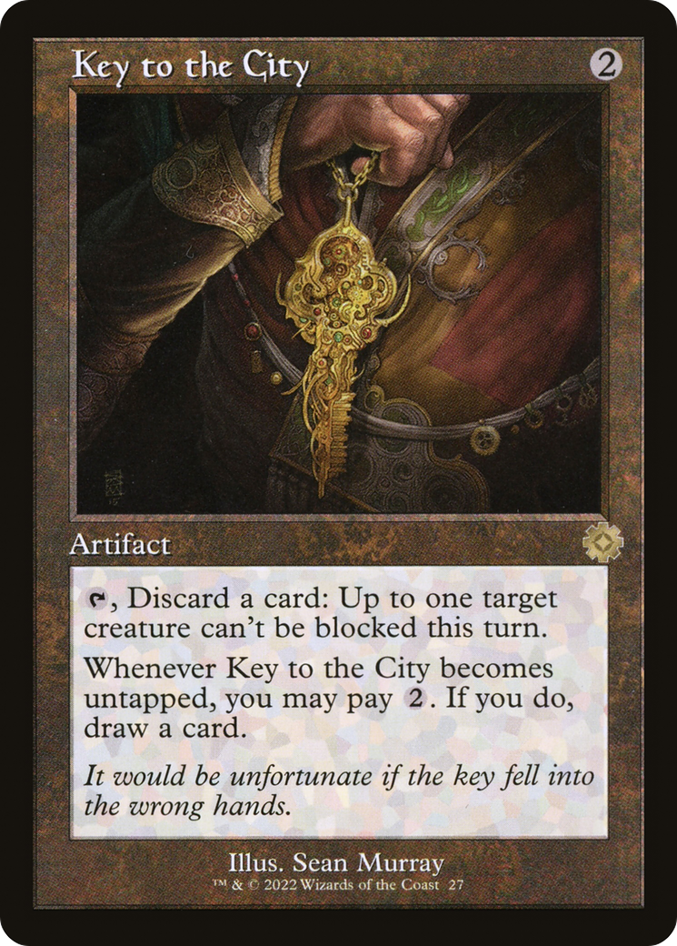 Image of Key to the City (BRR-027) - The Brothers' War Retro Artifacts