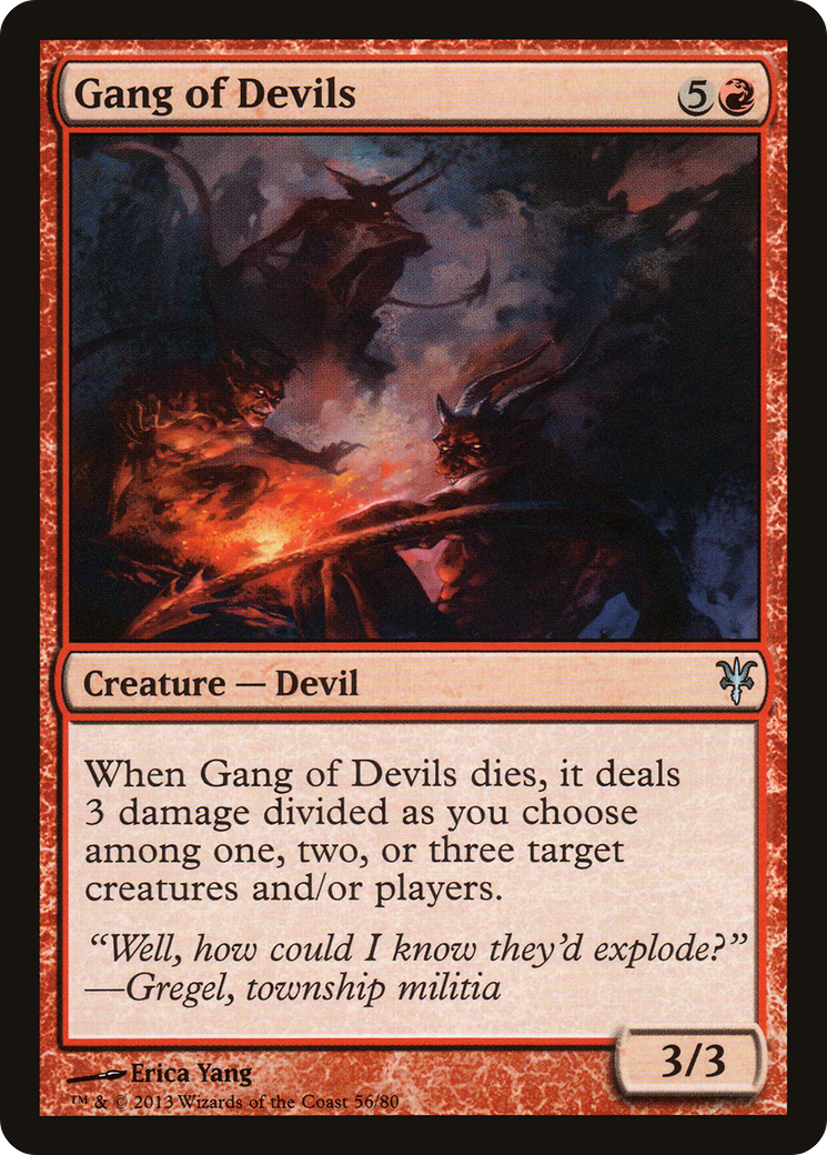 Image of Gang of Devils (DDK-056) - Duel Decks: Sorin vs. Tibalt