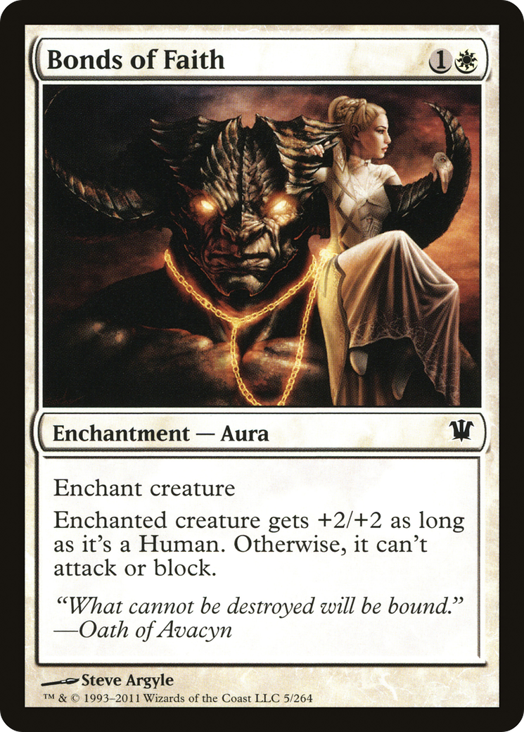 Image of Bonds of Faith (ISD-005) - Innistrad