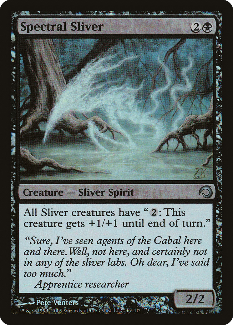 Image of Spectral Sliver (PDS-017) - Premium Deck Series: Slivers Foil