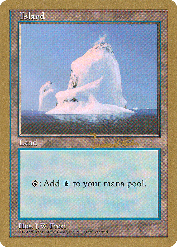 Image of Island (428) - 1997 Janosch Kuhn (5ED) (WCD-) - World Championship Decks 1997