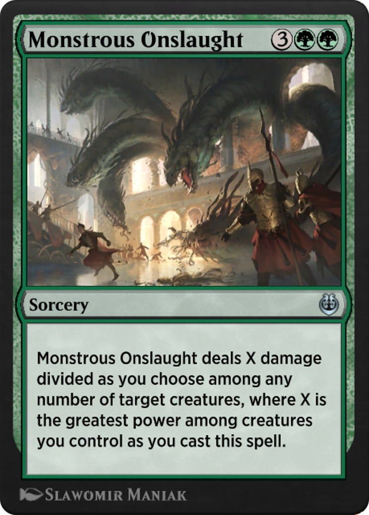 Image of Monstrous Onslaught (KLR-169) - Kaladesh Remastered