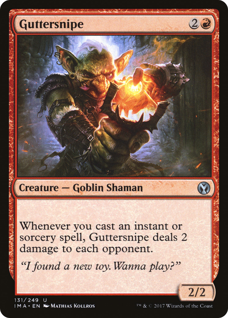 Image of Guttersnipe (IMA-131) - Iconic Masters Foil