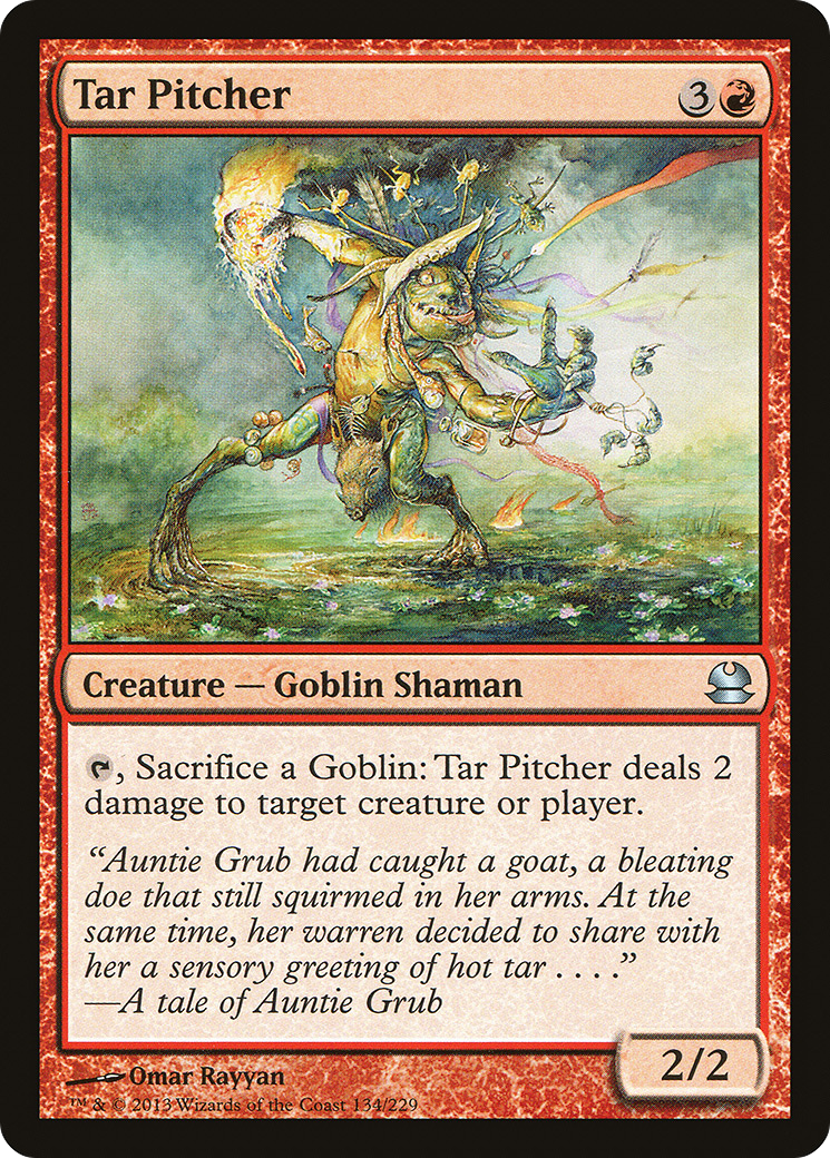 Image of Tar Pitcher (MMA-134) - Modern Masters Foil