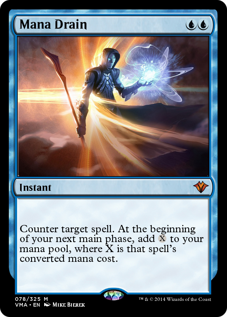 Image of Mana Drain (VMA-078) - Vintage Masters Foil