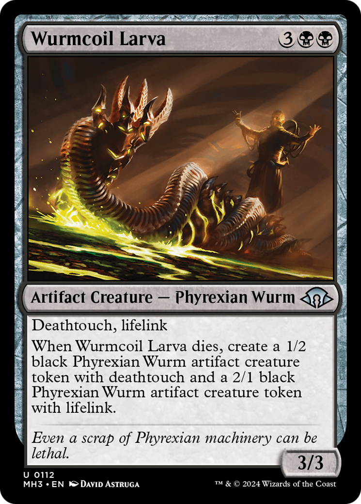 Image of Wurmcoil Larva (MH3-112) - Modern Horizons 3