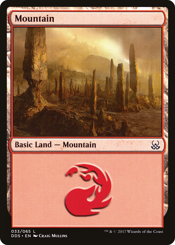 Image of Mountain (033) (DDS-033) - Duel Decks: Mind vs. Might